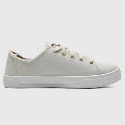 Imagem de Tênis Moleca Feminino Desfiado Branco Off