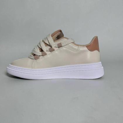 Imagem de Tênis Moleca Napa Pele Stretch Casual