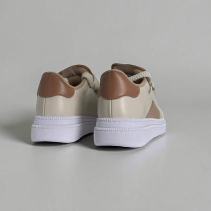 Imagem de Tênis Moleca Napa Pele Stretch Casual