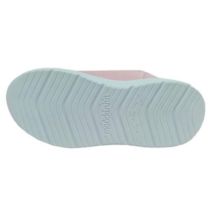 Imagem de Tênis Molekinha Feminino Infantil Coração Lycra Perola Casual