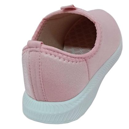 Imagem de Tênis Molekinha Feminino Infantil Coração Lycra Perola Casual