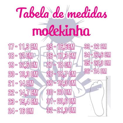 Imagem de Tênis Molekinha Infantil Menina Casual Preto Rosa Original Napa Confortável Leve Cor:Preto/RosaTamanho:22