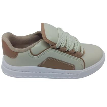 Imagem de Tênis Molekinha Menina Infantil Napa Turim com Cadarço Largo