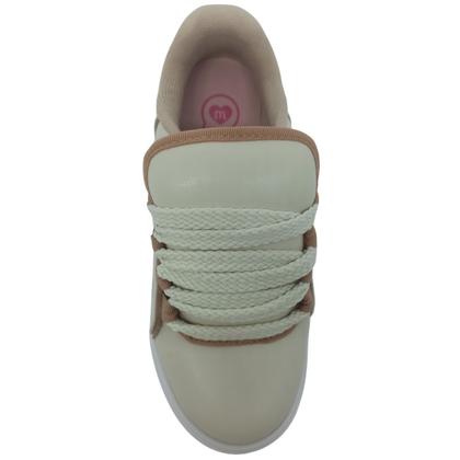 Imagem de Tênis Molekinha Menina Infantil Napa Turim com Cadarço Largo