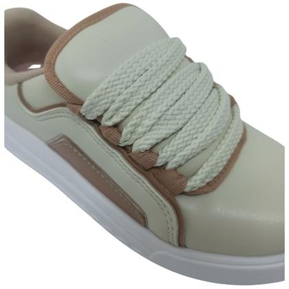 Imagem de Tênis Molekinha Menina Infantil Napa Turim com Cadarço Largo