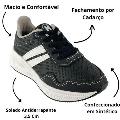 Imagem de Tênis Molekinho Infantil Masculino Casual 2841222