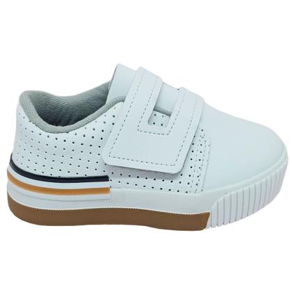 Imagem de Tênis Molekinho Infantil Masculino Perfuros Casual Ajuste Com tiras autocolantes