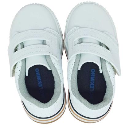 Imagem de Tênis Molekinho Infantil Masculino Perfuros Casual Ajuste Com tiras autocolantes