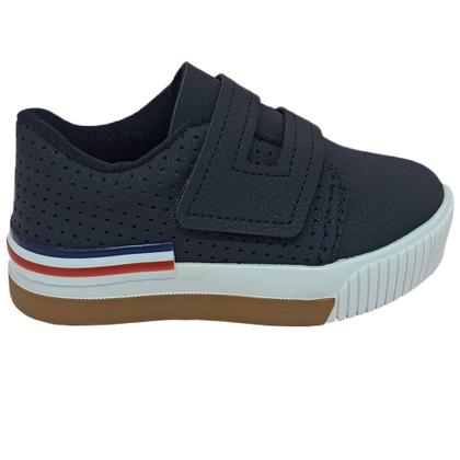 Imagem de Tênis Molekinho Infantil Masculino Perfuros Casual Ajuste Com tiras autocolantes