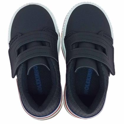 Imagem de Tênis Molekinho Infantil Masculino Perfuros Casual Ajuste Com tiras autocolantes