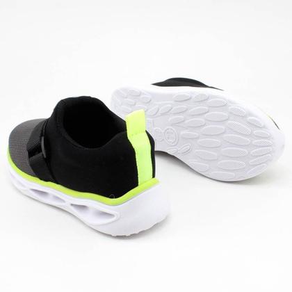 Imagem de Tênis Molekinho Infantil Menino Slip On com Luzes 2620.105