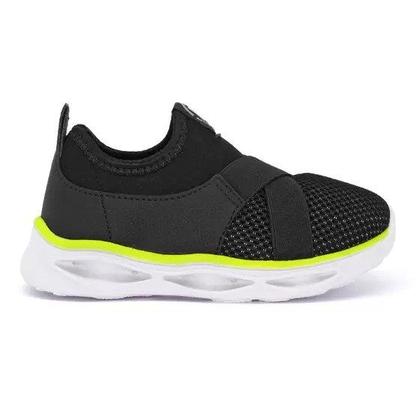 Imagem de Tênis Molekinho Infantil Menino Slip On com Luzes 2620.105