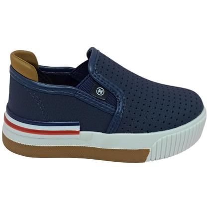 Tênis Molekinho Slip On Infantil Bebê Masculino Casual Imagem de Tênis Molekinho Slip On Infantil Bebê Masculino Casual