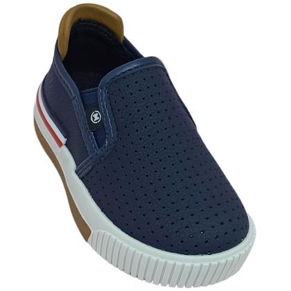Tênis Molekinho Slip On Infantil Bebê Masculino Casual Imagem de Tênis Molekinho Slip On Infantil Bebê Masculino Casual