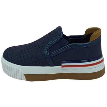 Tênis Molekinho Slip On Infantil Bebê Masculino Casual Imagem de Tênis Molekinho Slip On Infantil Bebê Masculino Casual
