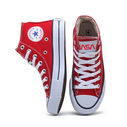 Imagem de Tenis Nasa Feminino All Jet Space Cano Alto Star Store 077Bo