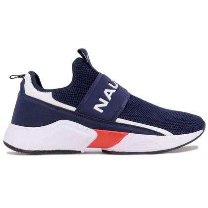 Imagem de Tênis Nautica Caleto Navy Slip-On, casual, de moda masculina