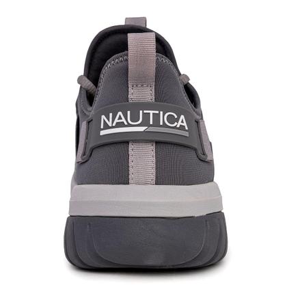 Imagem de Tênis Nautica Geoff-Grey Mix para homens, confortáveis, tamanho 11