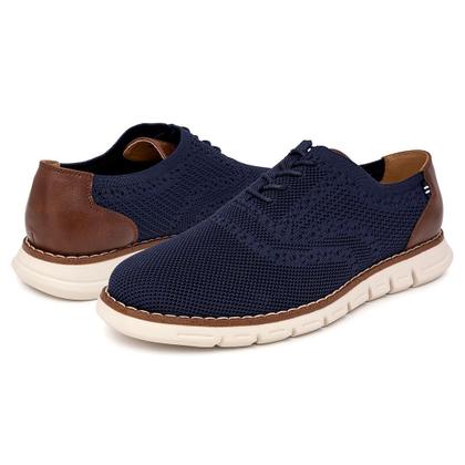 Imagem de Tênis Nautica Masculinos Alon Knit Fashion Navy Tamanho 10