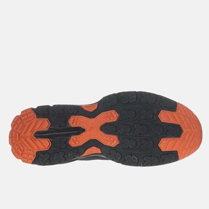 Imagem de Tênis New Balance Fresh Foam 410v9 Masculino Preto e Laranja