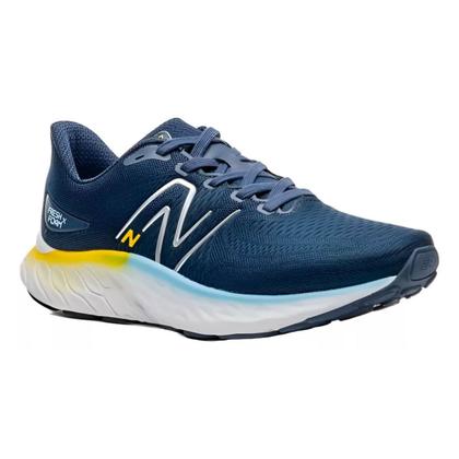 Imagem de Tênis New Balance Fresh Foam Evoz V3 Masculino Azul Marinho