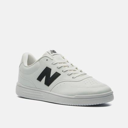 Imagem de Tênis New Balance Unissex Casual Bb80 Branco/Preto