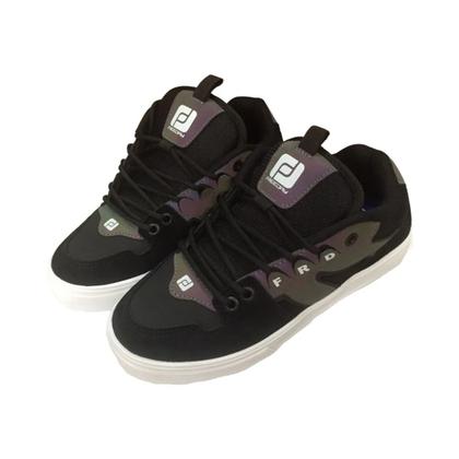 Imagem de Tenis Nostal Freeday Preto Refletivo Original Skatista Confortavel