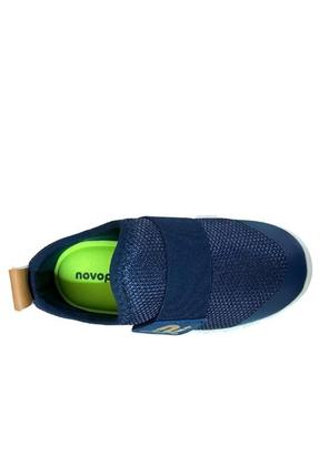 Imagem de Tênis Novopé 99001035 Marinho/Caramelo