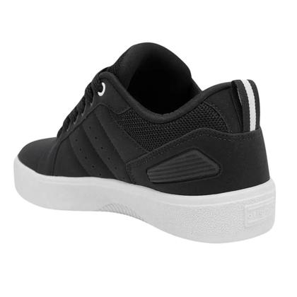 Imagem de Tênis Ollie Cyclone Casual Moderno Masculino Branco Preto