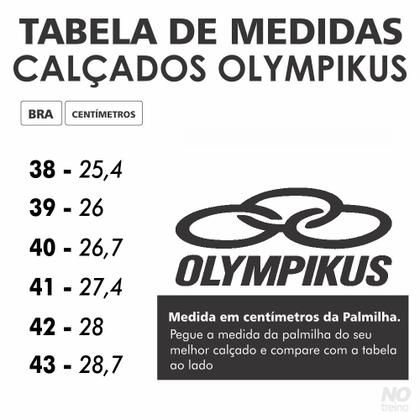Imagem de Tênis Olympikus Eros Unissex Branco Casual Dia a Dia Urbano