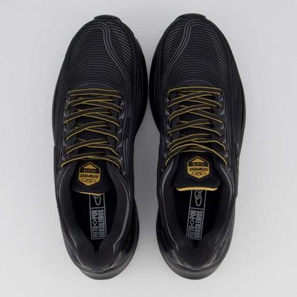 Imagem de Tênis Olympikus Fluir Preto e Dourado