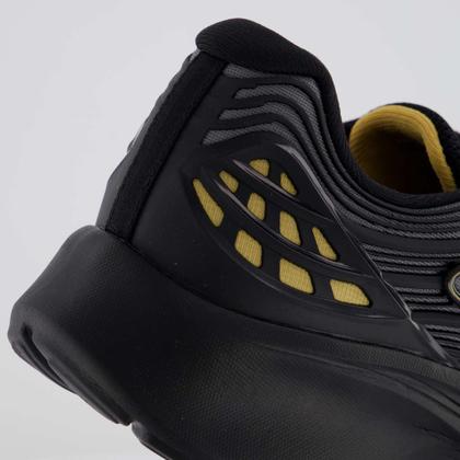 Imagem de Tênis Olympikus Fluir Preto e Dourado