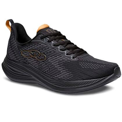 Imagem de Tênis Olympikus Marte - Masculino - 41 - Preto-Dourado