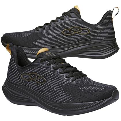 Imagem de Tênis Olympikus Marte Masculino Original Tamanho:38Cor:Preto+DouradoGênero:Masculino