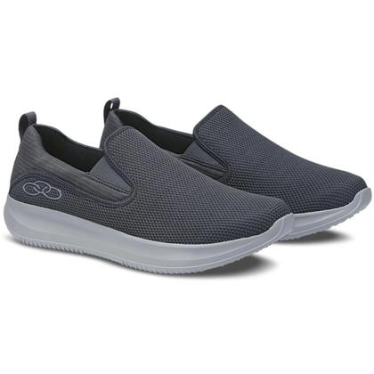 Imagem de Tenis Olympikus Wellness 2 Slip On Masculino - Chumbo