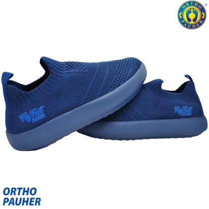 Imagem de Tênis Ortopédico Flyfeet Nuvem Tecido Knit Ortho Pauher