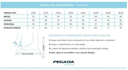 Imagem de Tênis Pegada Feminino Em Couro 212512