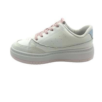 Imagem de Tênis Pink Cats Flat Form com Brilho Branco 4345