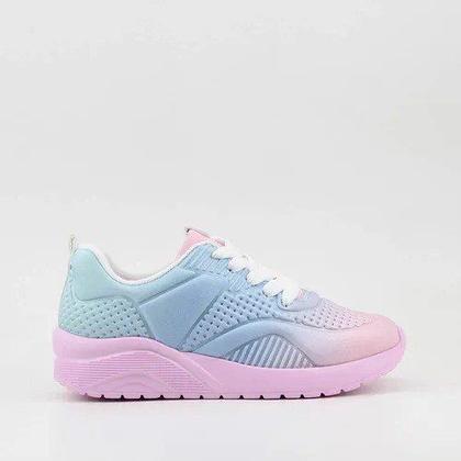 Imagem de Tênis Pink Cats Sneaker Infantil Feminino Cor Azul