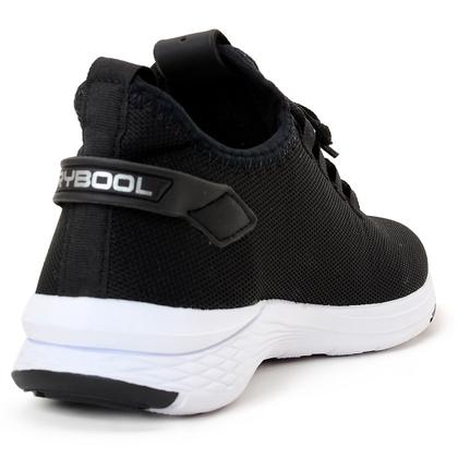 Imagem de Tênis Preto Corrida Academia Caminhada Calce Fácil Confortável Lançamento