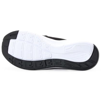 Imagem de Tênis Preto Corrida Academia Caminhada Calce Fácil Confortável Lançamento