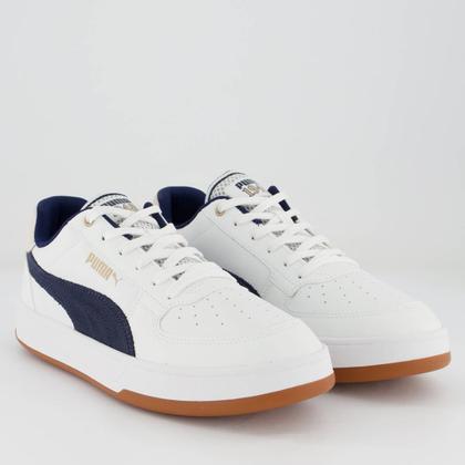 Imagem de Tênis Puma Caven 2.0 Retro Club Branco e Marinho