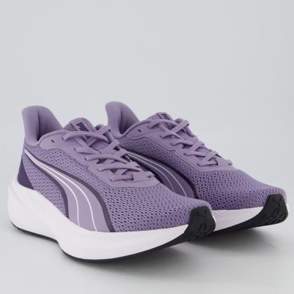 Imagem de Tênis Puma Dasher Lite Wns Bdp Feminino Roxo e Branco