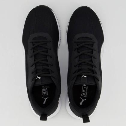 Imagem de Tênis Puma Flyer Flex BDP Logo Preto e Branco