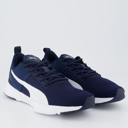 Imagem de Tenis Puma Flyer Runner Mesh BDP Azul e Branco