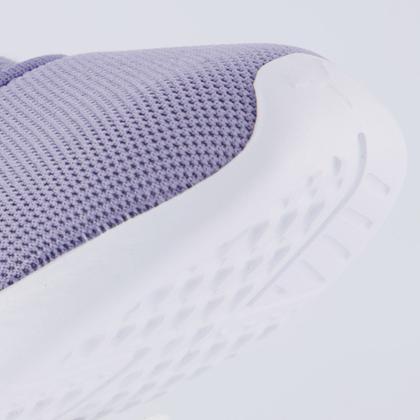 Imagem de Tênis Puma Flyer Runner Mesh Juvenil Lilás e Branc