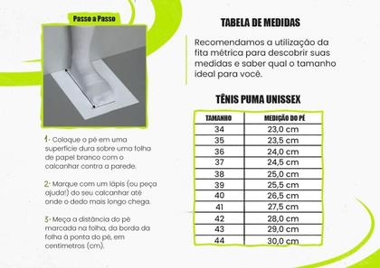 Imagem de Tênis Puma Rebound V6 Low Masculino - Branco+Preto - 39