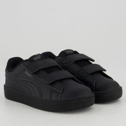 Imagem de Tênis Puma Rickie Classic V Infantil Preto e Cinza