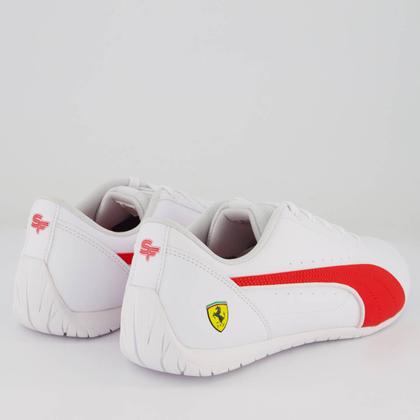 Imagem de Tênis Puma Scuderia Ferrari Neo Cat Escudo Branco