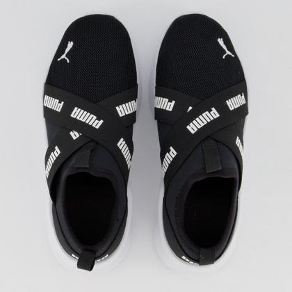 Imagem de Tênis Puma Wired Run Slip-On PS BDP Infantil Preto